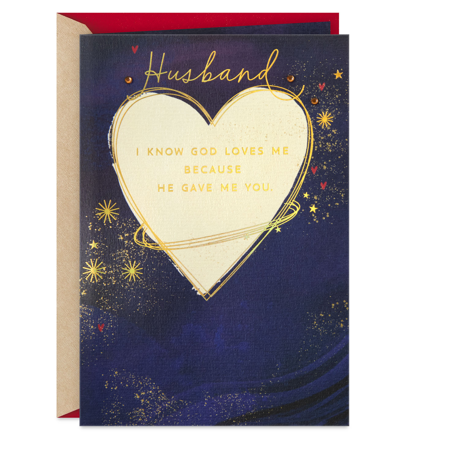 God Knew I Needed You Valentine's Day Card