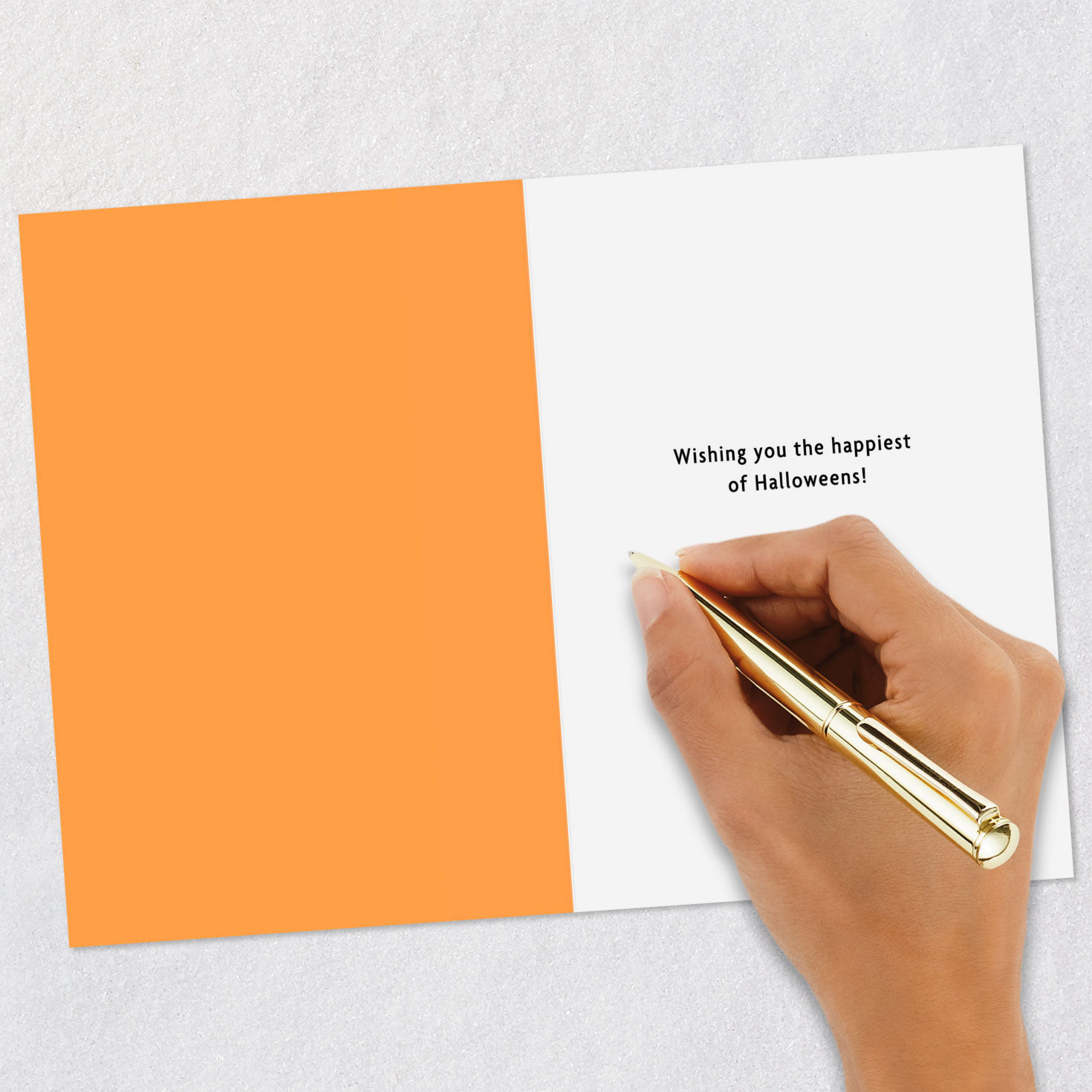 Candy Corn 99-cent Happy Halloween Card Signing card image number 6