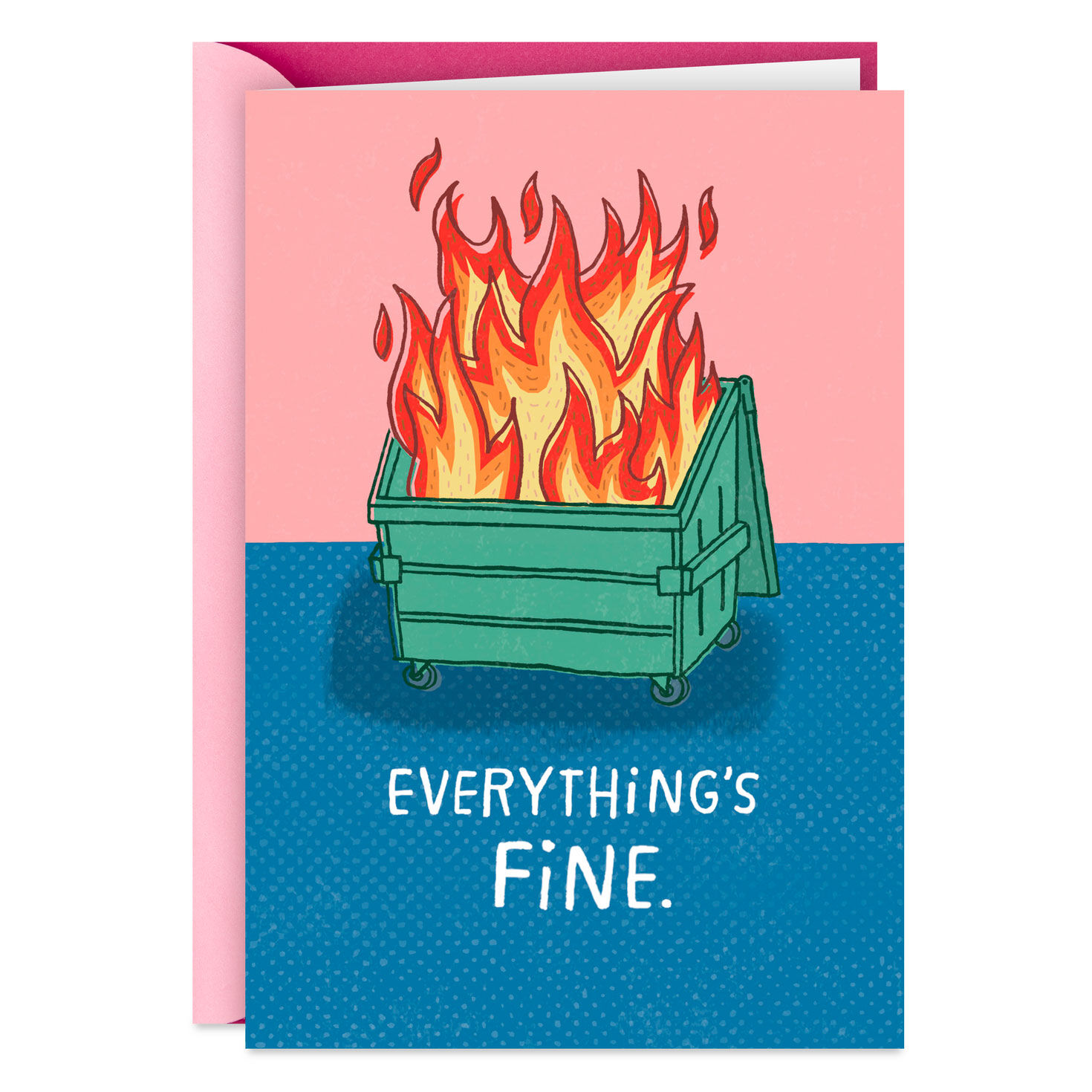 You Can Handle Any Dumpster Fire Funny Mother's Day Card