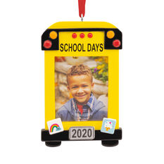 School Bus 2020 Photo Frame Hallmark Ornament - Gift ...