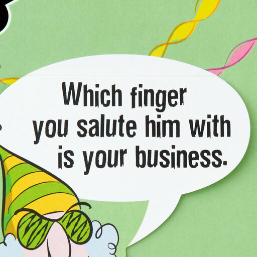 Maxine™ Funny Pop-Up Birthday Card, 