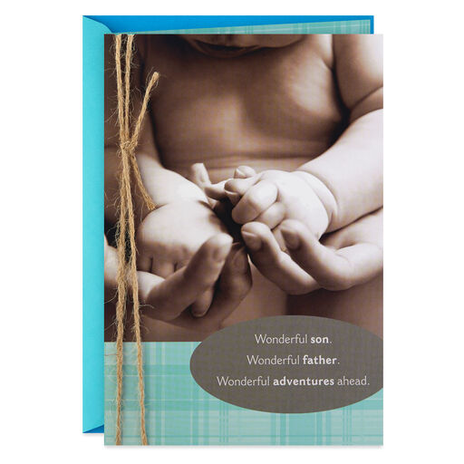 Wonderful Son First Father's Day Card From Parents, 