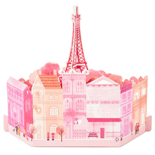 I Love You Eiffel Tower 3d Pop Up Love Card Greeting Cards