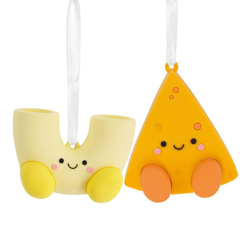 Better Together Mac and Cheese Magnetic Hallmark Ornaments, Set of 2, 