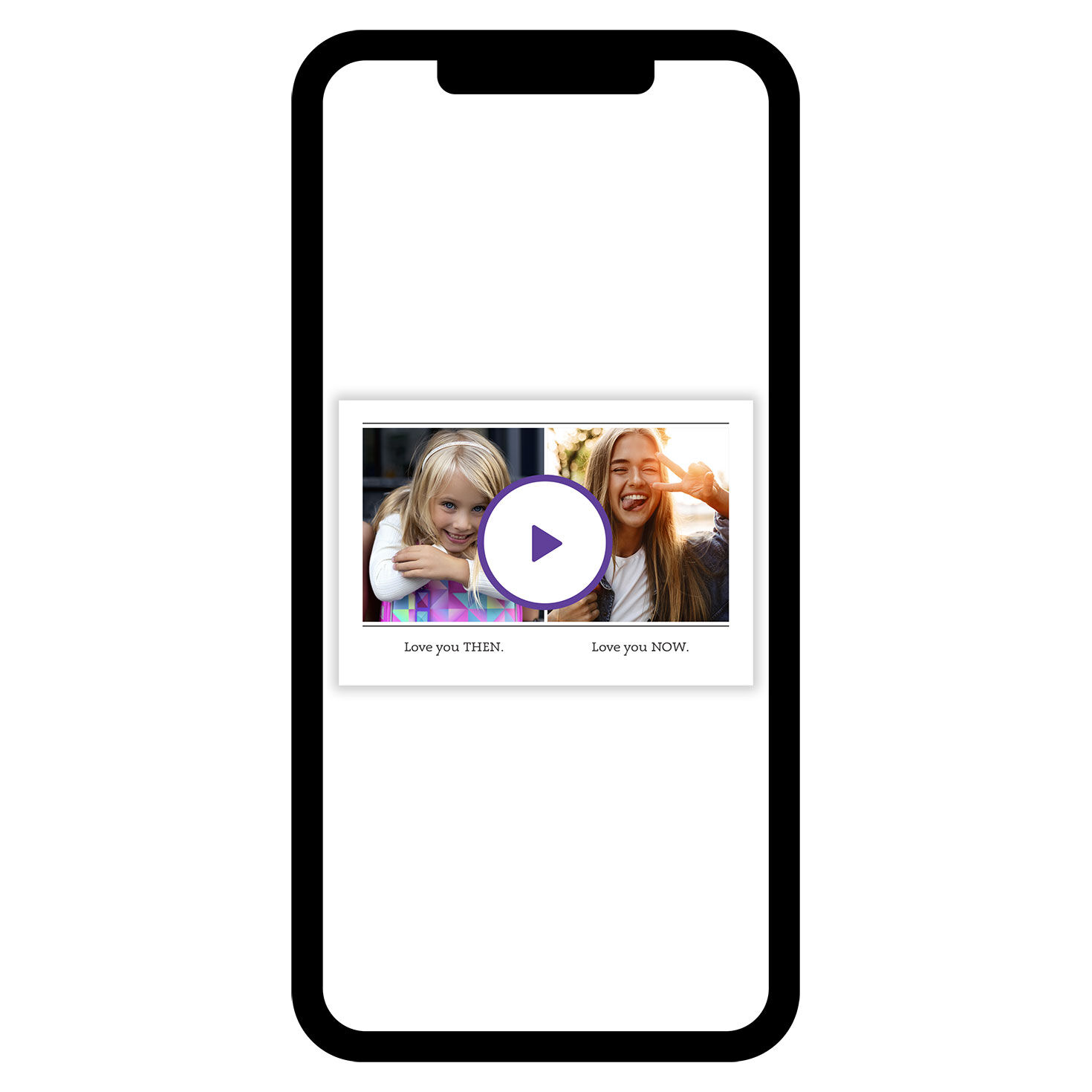 Love You Then and Now Graduation eCard