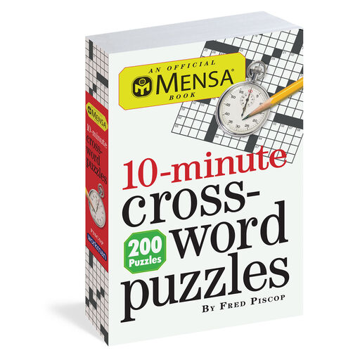 Mensa 10-Minute Crossword Puzzle Book, 