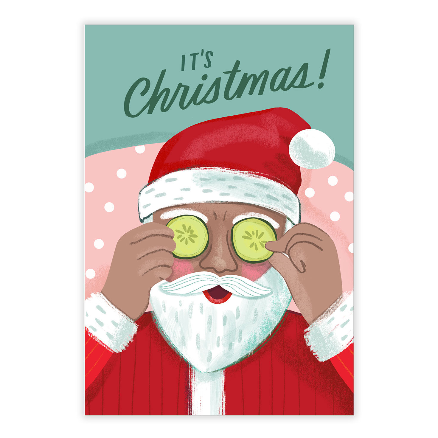 Santa Self-Care Christmas eCard, , large image number 2