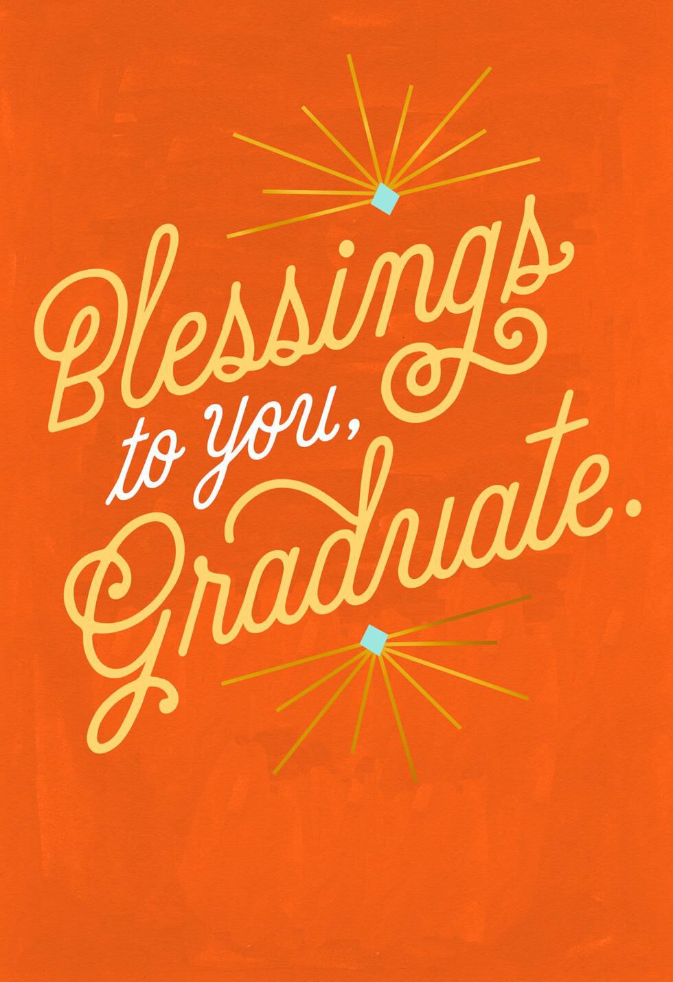 Blessings as You Graduate Bilingual Graduation Card