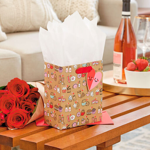 6.5" Better Together Small Valentine's Day Gift Bag, 