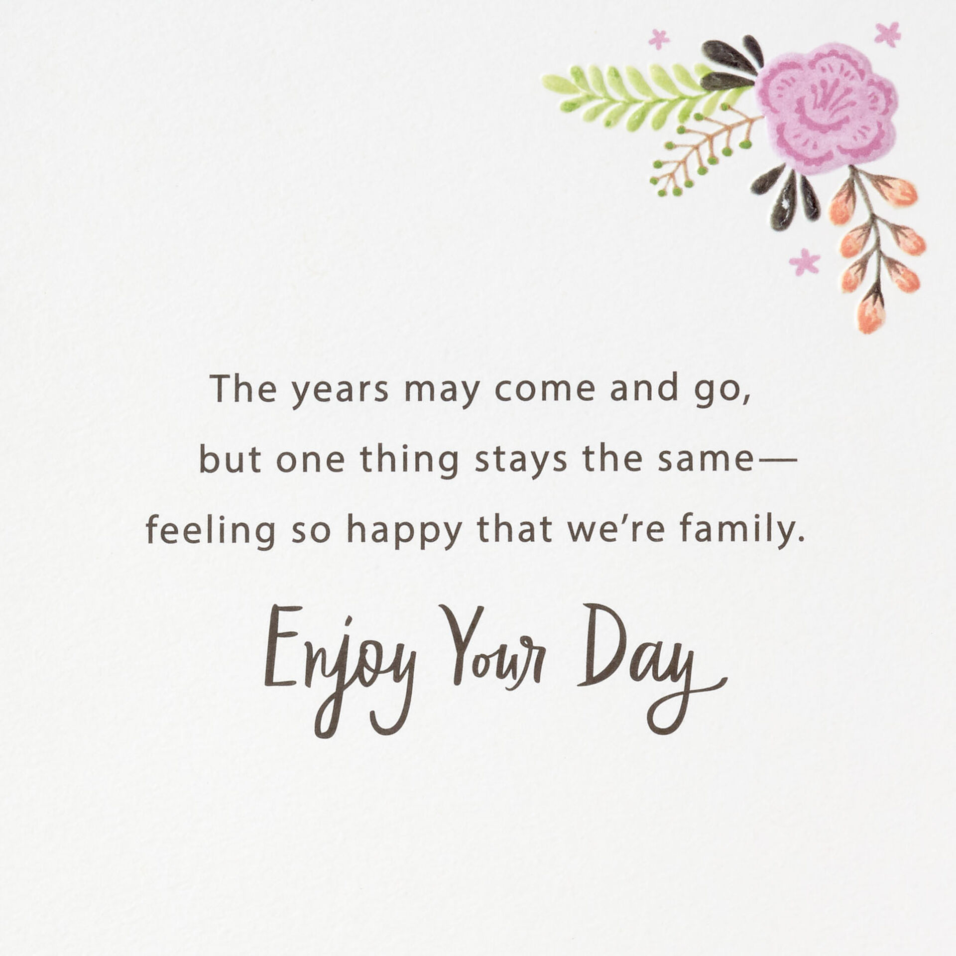 So Happy We're Family Birthday Card for Sister-in-Law - Greeting Cards