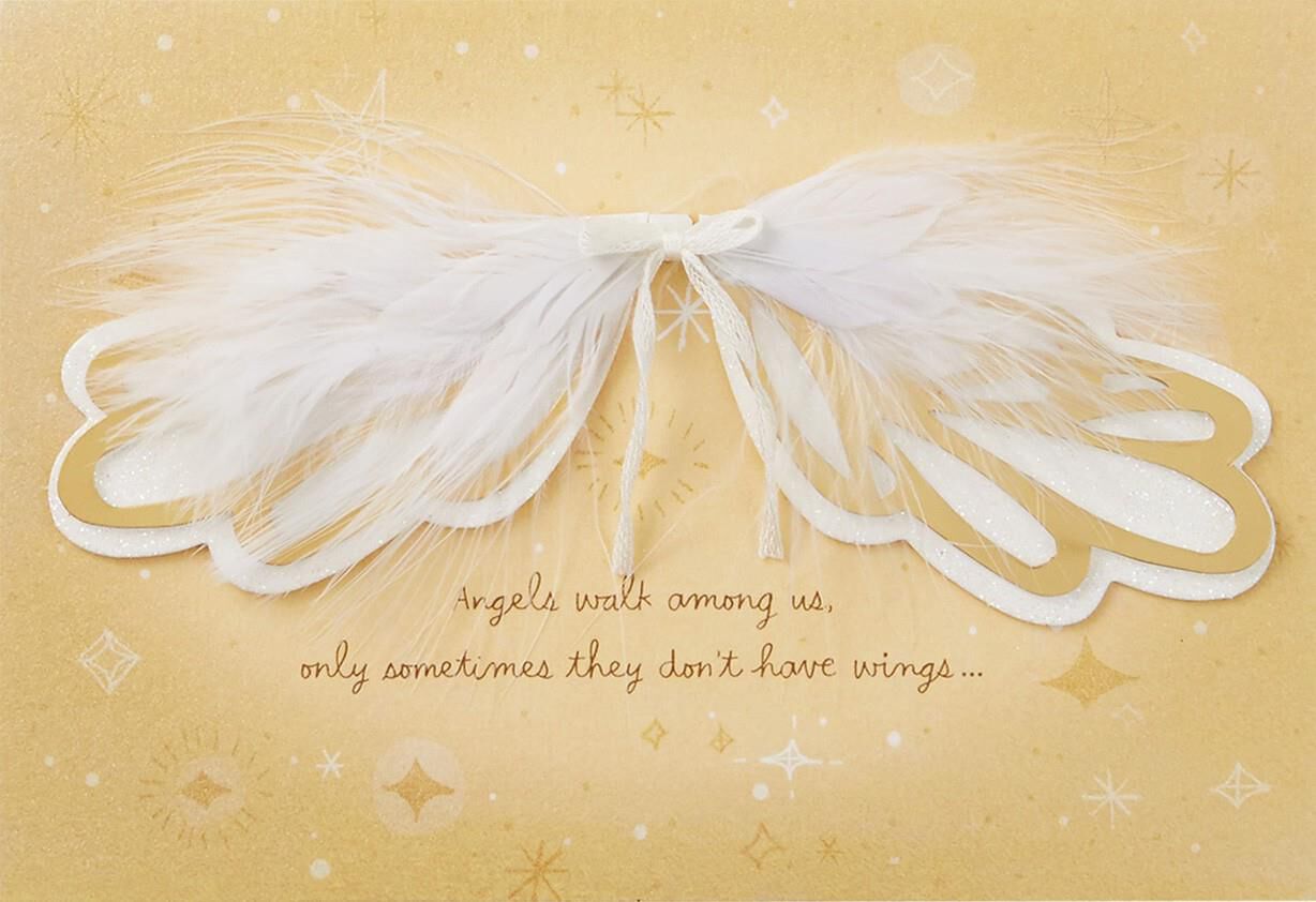 You Re An Angel Mom Birthday Card Greeting Cards Hallmark