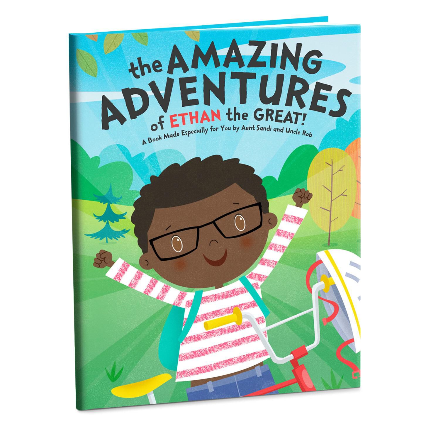 personalized book from aunt