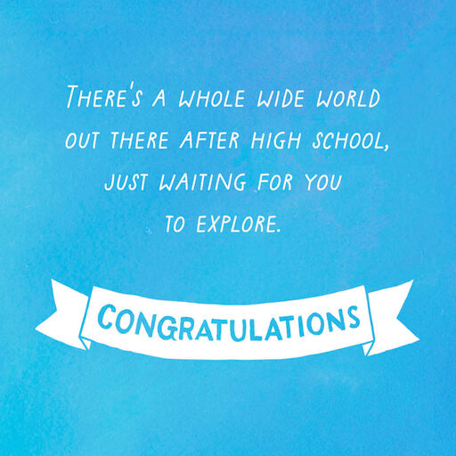 You're On Your Way High School Graduation Card, 