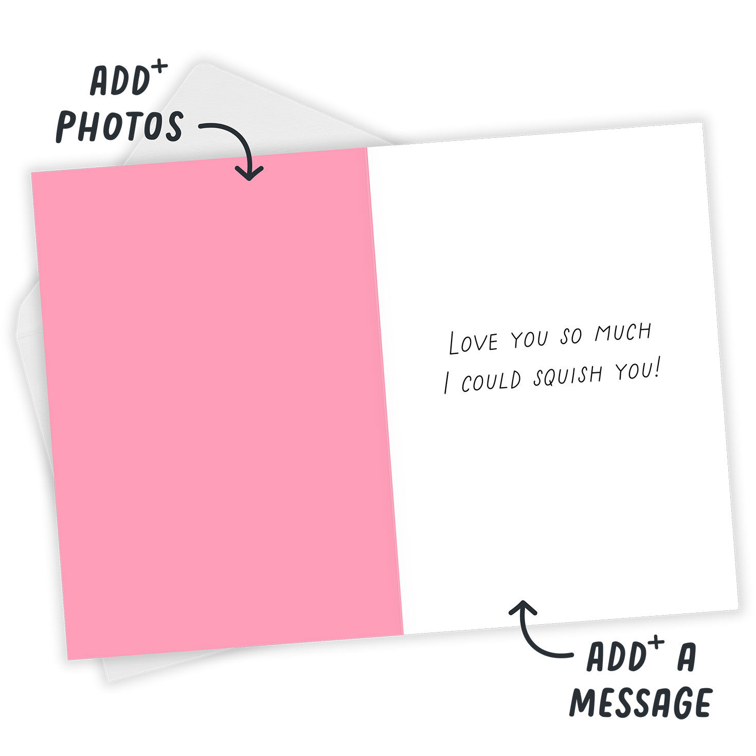 Love and Squish You Custom Card, , large image number 3