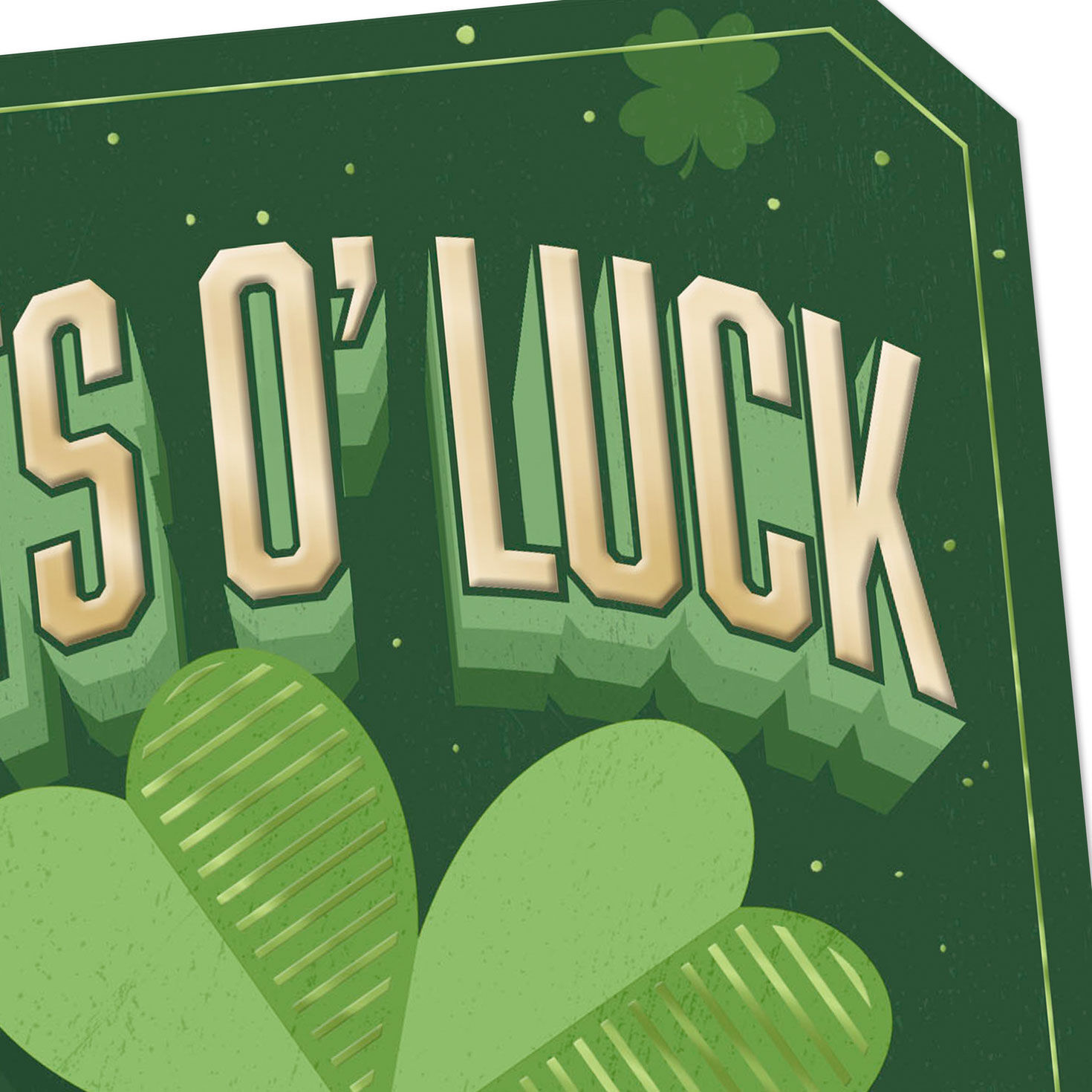 Good Luck, Good Health, and Good Fortune St. Patrick's Day Card, , large image number 4