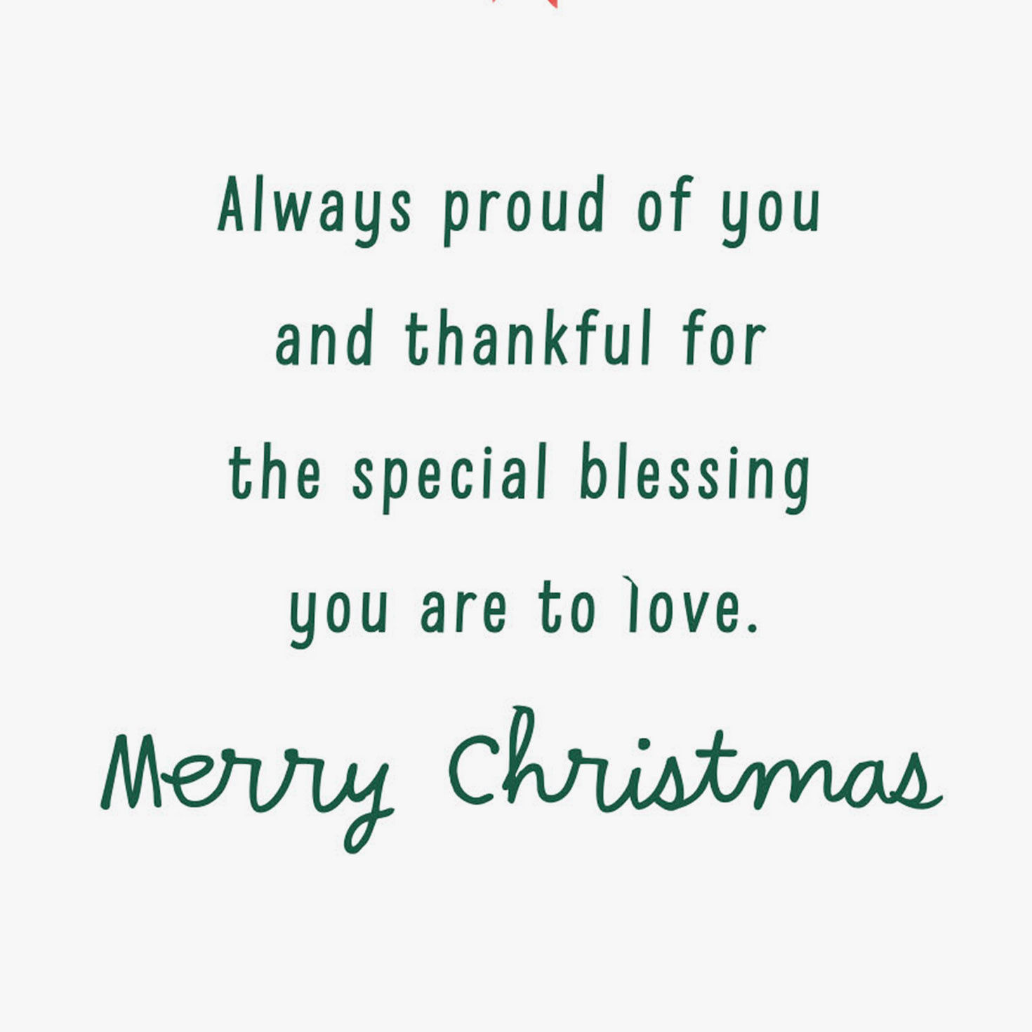 Pink Wreath Goddaughter Religious Christmas Card Sentiment image number 2