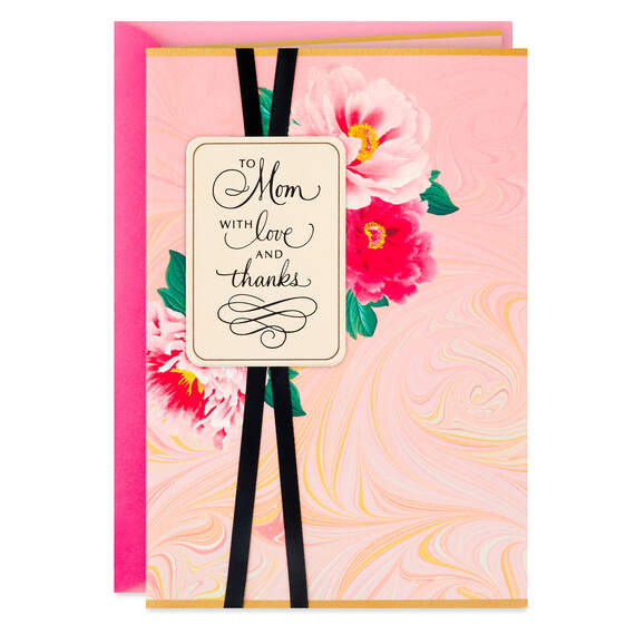 With Love and Thanks Mother's Day Card for Mom