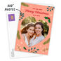 Heart Photo Personalized Christmas Card for Mom Card Front indicating personalization image number 2
