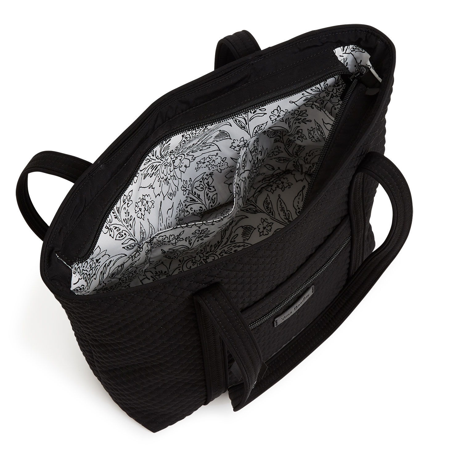 Vera Bradley Small Vera Tote Bag in Classic Black