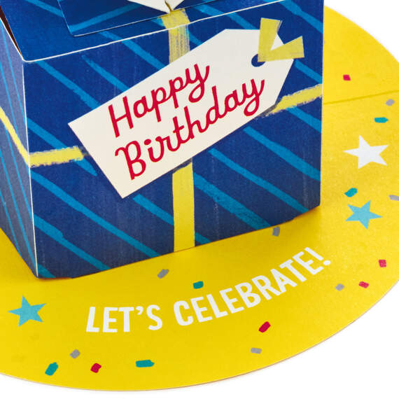 Let's Celebrate 3D Pop-Up Birthday Card, , large image number 3