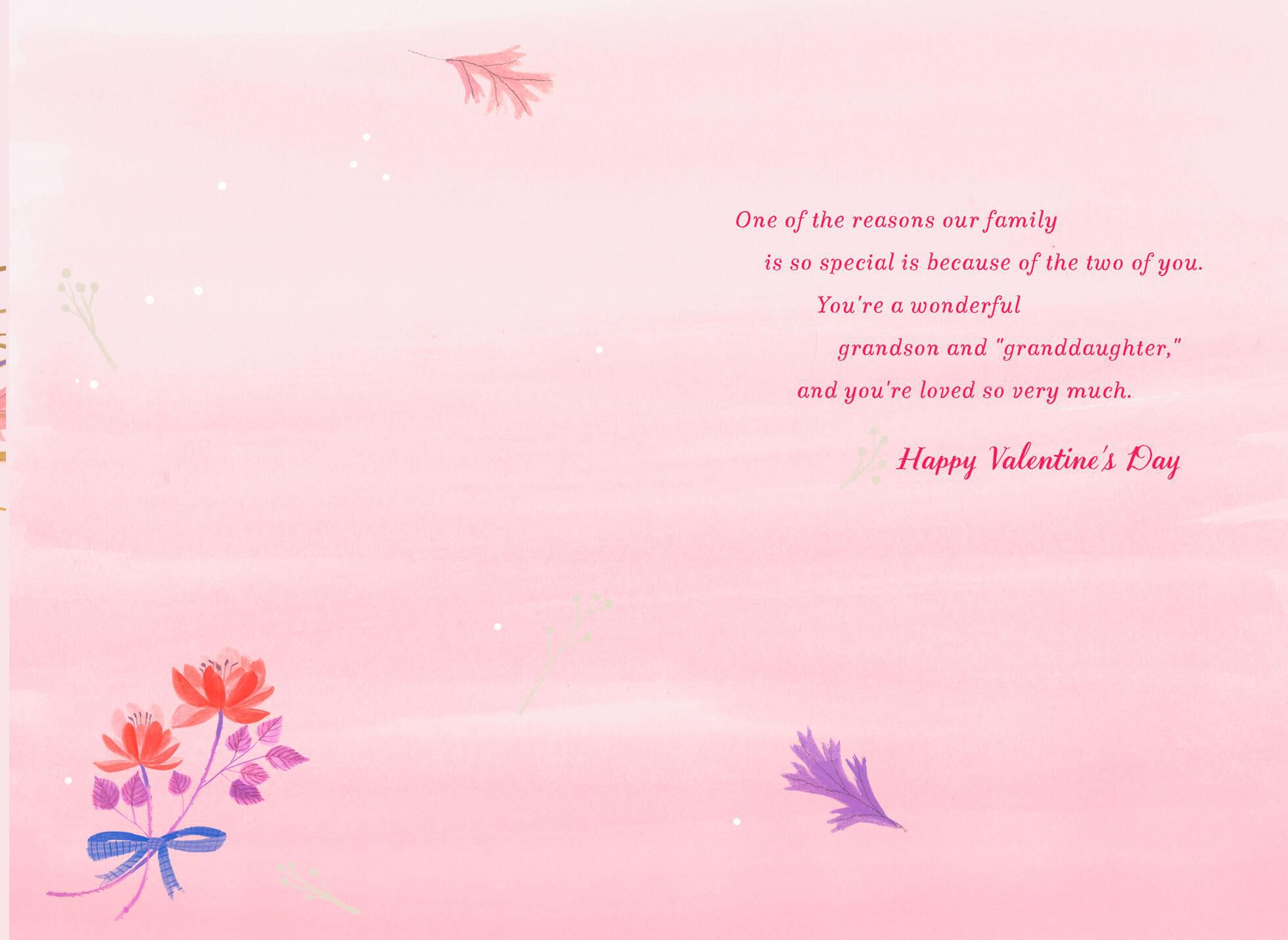 Birdhouse Valentine's Day Card for Grandson & Wife