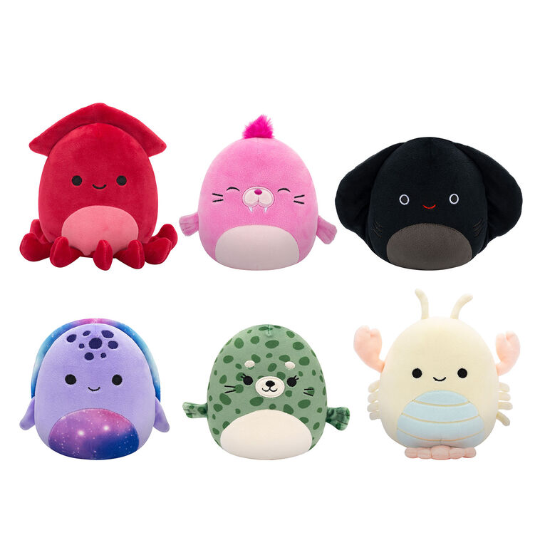 5" Squishmallows Scented Sea Creature Mini Plush in Mystery Bag