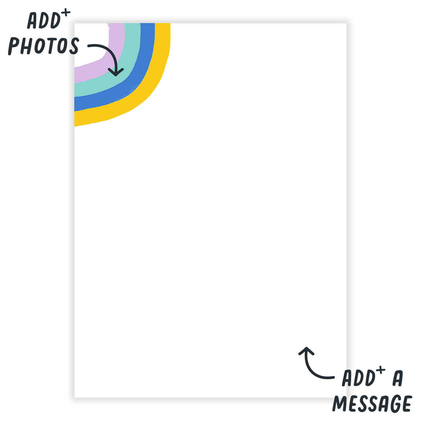 Personalized Balloons Celebration Photo Card  image number 3