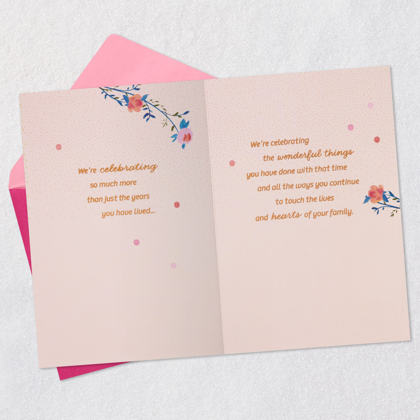 Celebrating You Birthday Card for Mom for only USD 4.99 | Hallmark