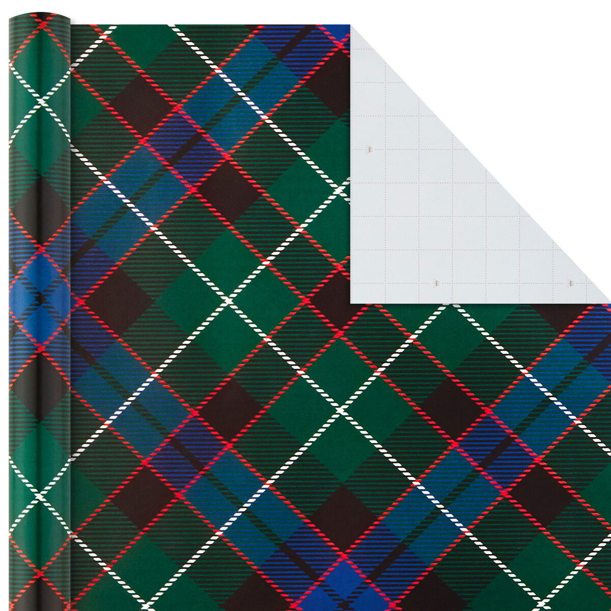 Classic Plaids 4Pack Wrapping Paper Assortment, 120 sq. ft. Wrapping