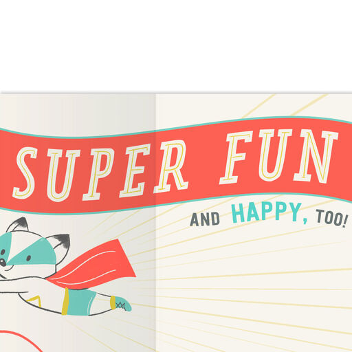 Celebrate Like a Hero Birthday Card, 