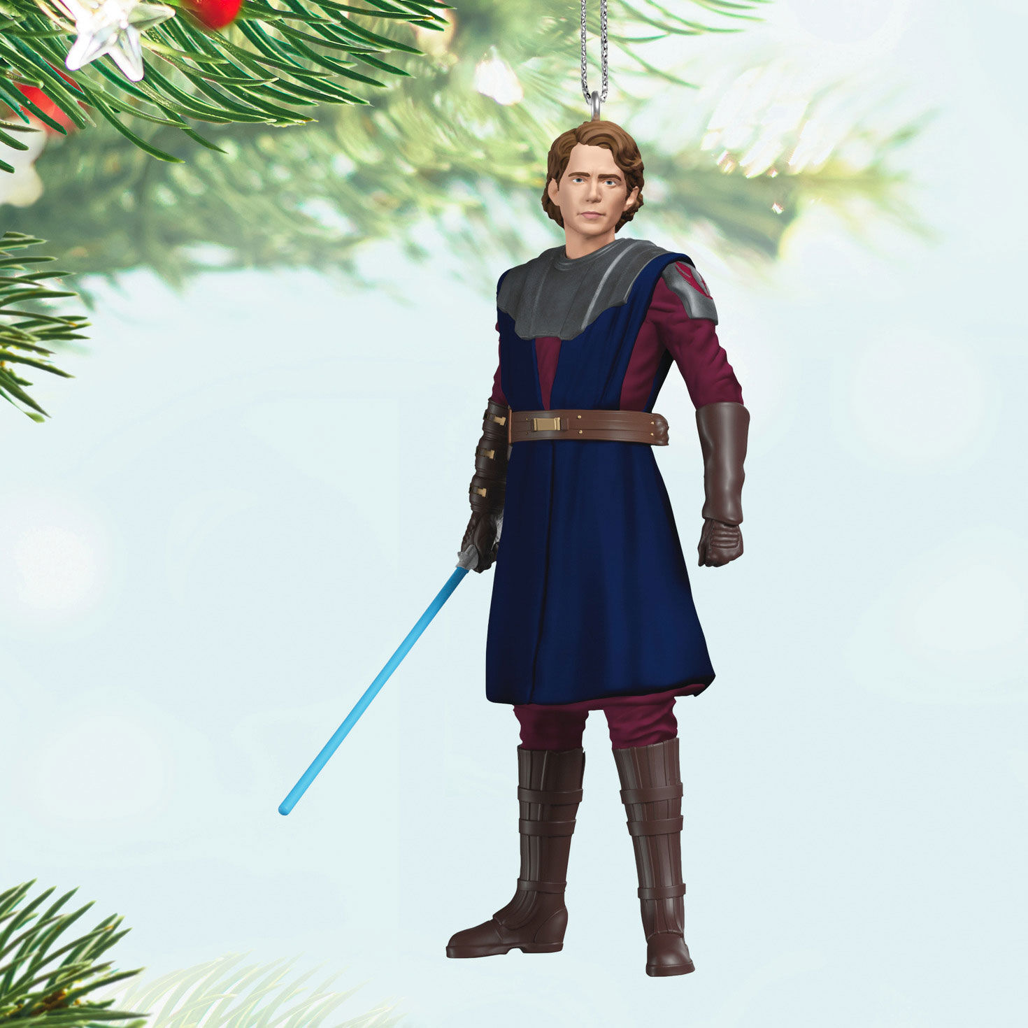 Star Wars Anakin Skywalker Keepsake Ornament Hanging on tree image number 2