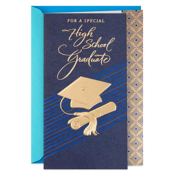 A Future Filled With Joy High School Graduation Card, , large image number 1