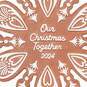 Our Christmas Together 2024 Porcelain Ornament, , large image number 5