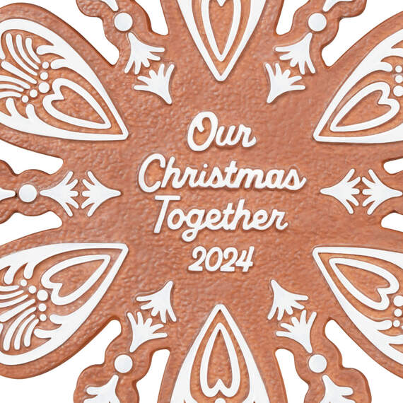 Our Christmas Together 2024 Porcelain Ornament, , large image number 5