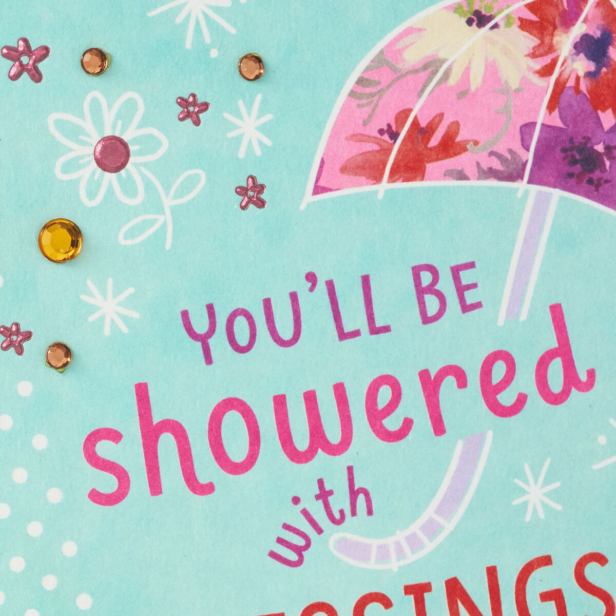 Blessings From Above Religious Bridal Shower Card Greeting Cards