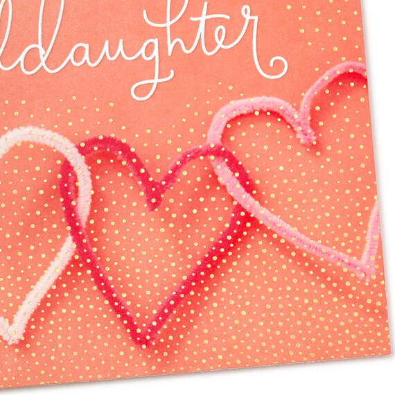 You're Loved Valentine's Day Card for Granddaughter, , large image number 4