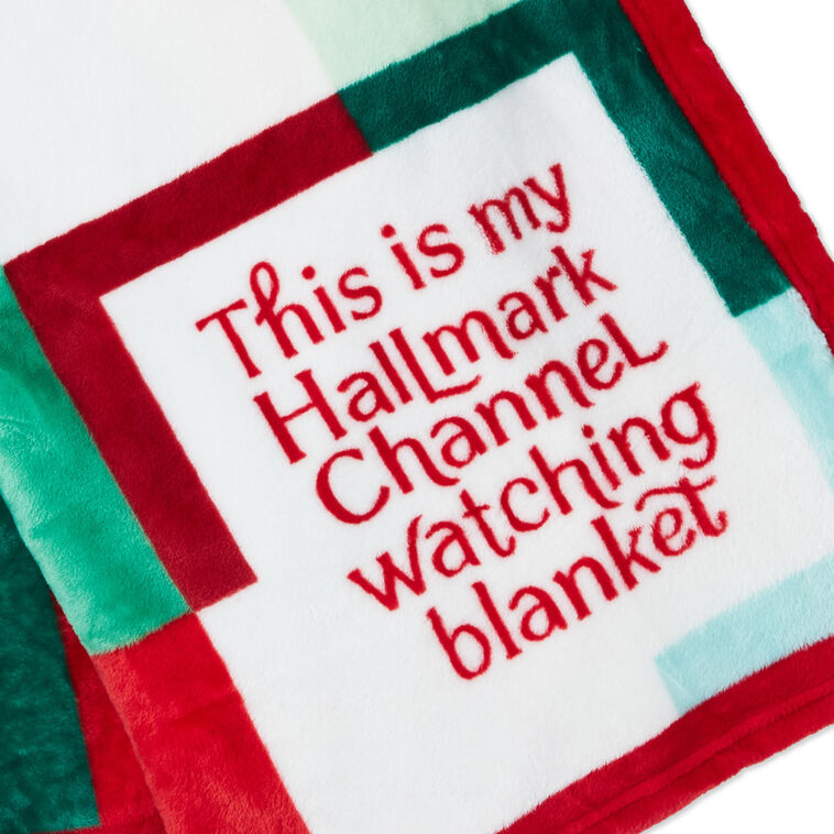 Hallmark Channel Watching Plaid Blanket, 50x60, , large image number 5