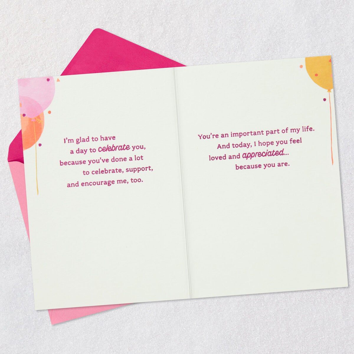 You’re an Important Part of My Life Birthday Card for Stepmom