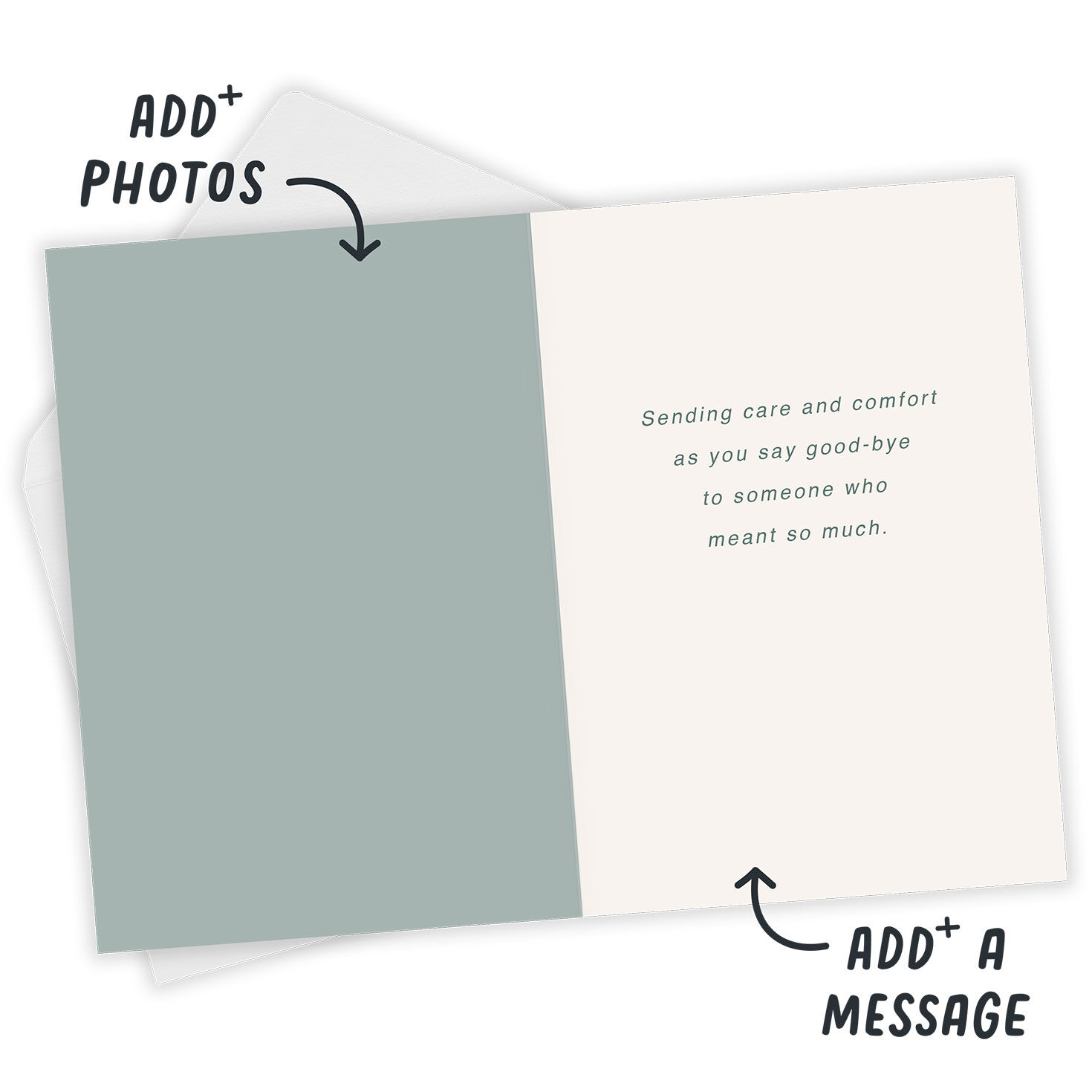 Sending Care and Comfort Custom Sympathy Card for only USD 4.99 | Hallmark