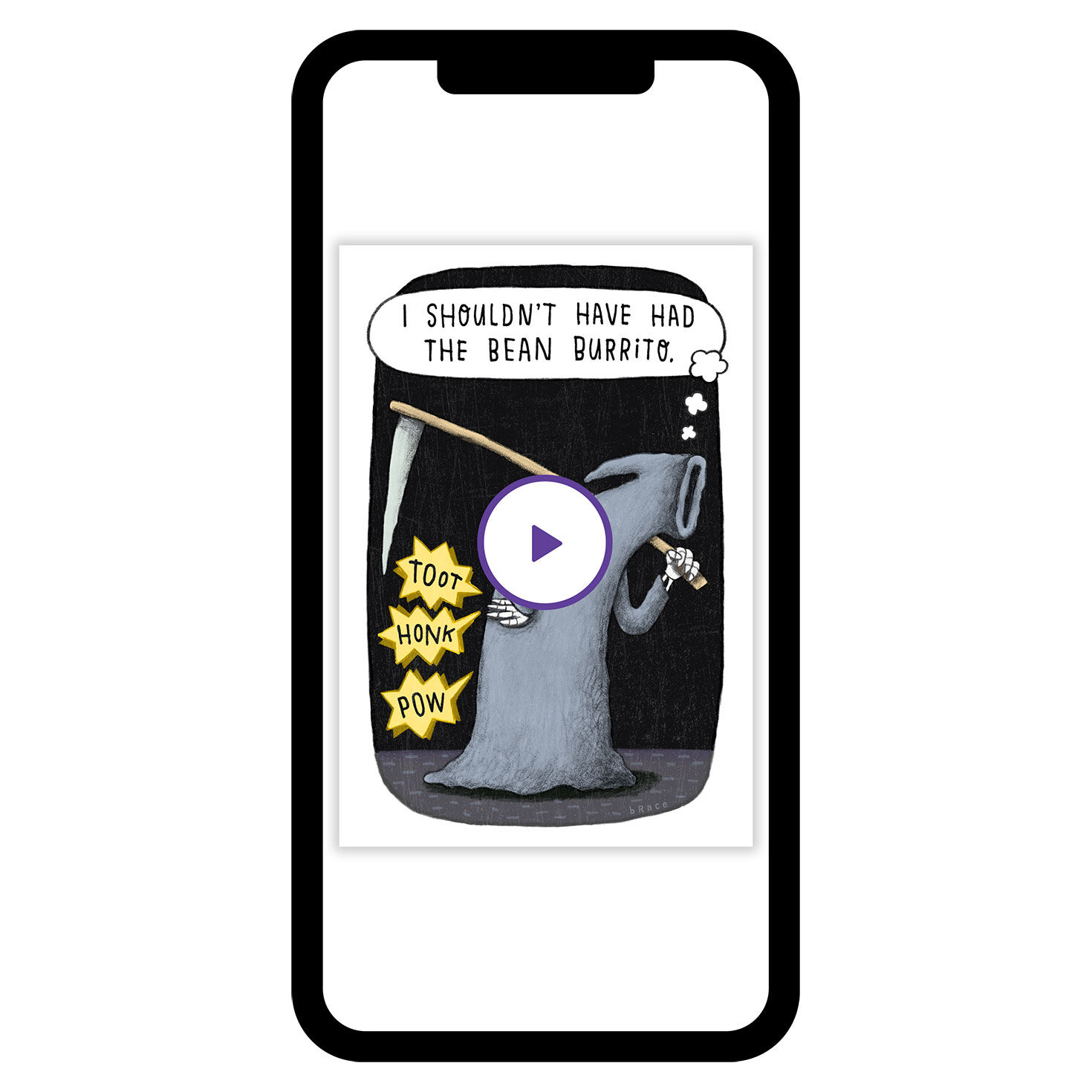 Grim Ripper Halloween eCard