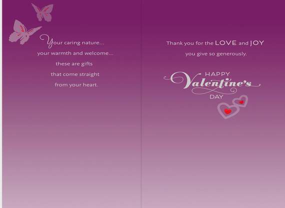 Love and Joy Valentine's Day Card, , large image number 2