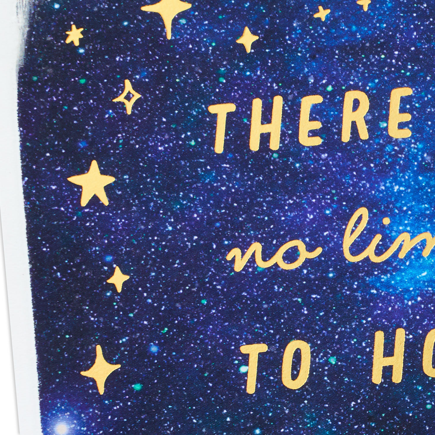 Galaxy of Stars Graduation Card Card Front Detail image number 4