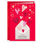 Heart-Shaped Thoughts Valentine's Day Card, , large image number 1