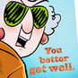 Maxine Crabby Wisdom Funny Get Well Card  image number 4