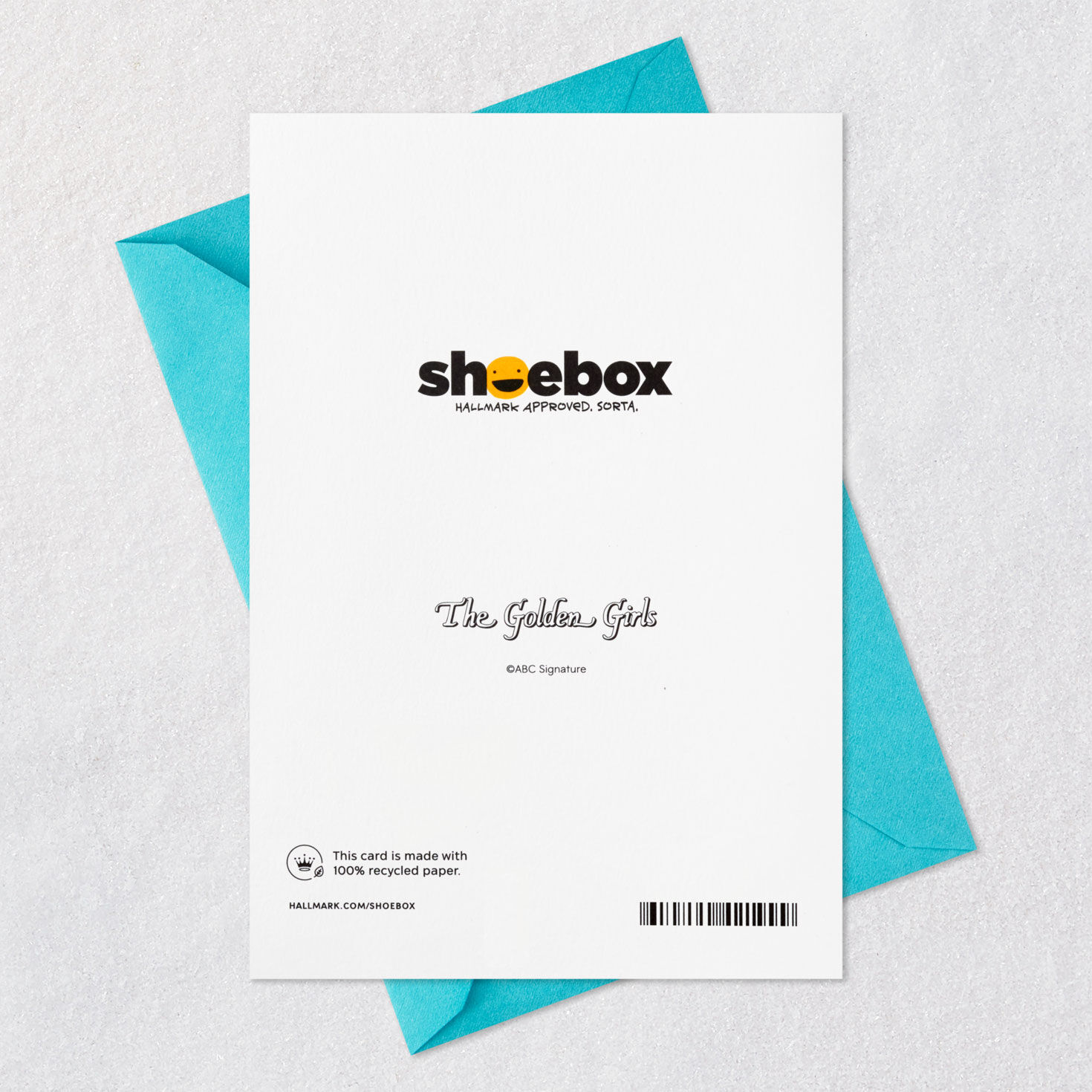 Too Good Blanche Golden Girls Funny Birthday Card Card Back with Envelope image number 7