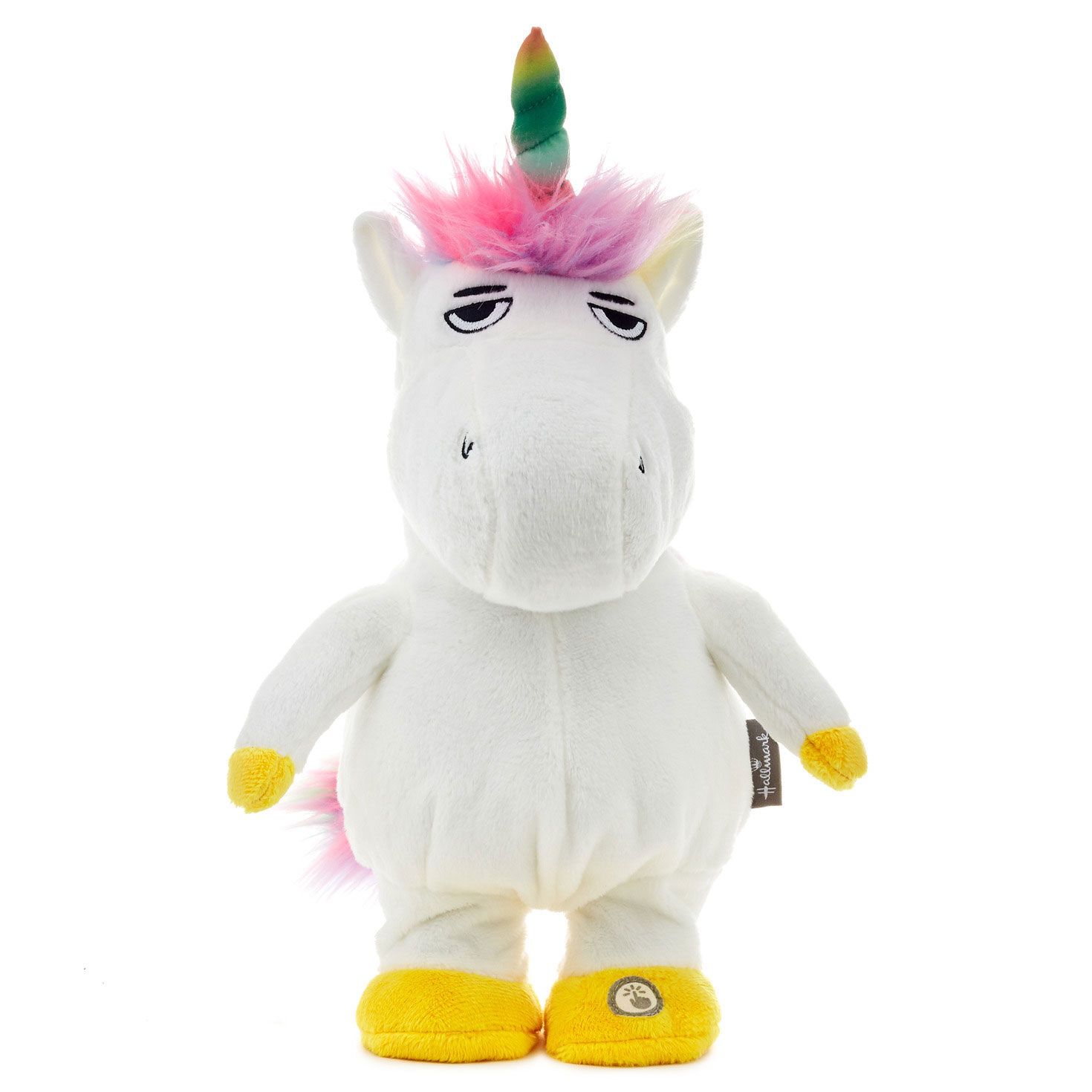 Meh Unicorn Plush With Sound and Motion, 12.5"