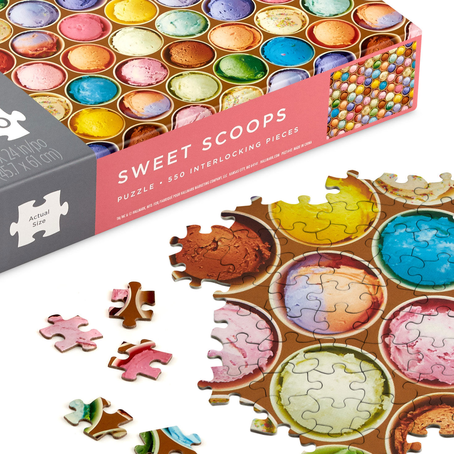 Sweet Scoops 550-Piece Jigsaw Puzzle for only USD 14.99 | Hallmark