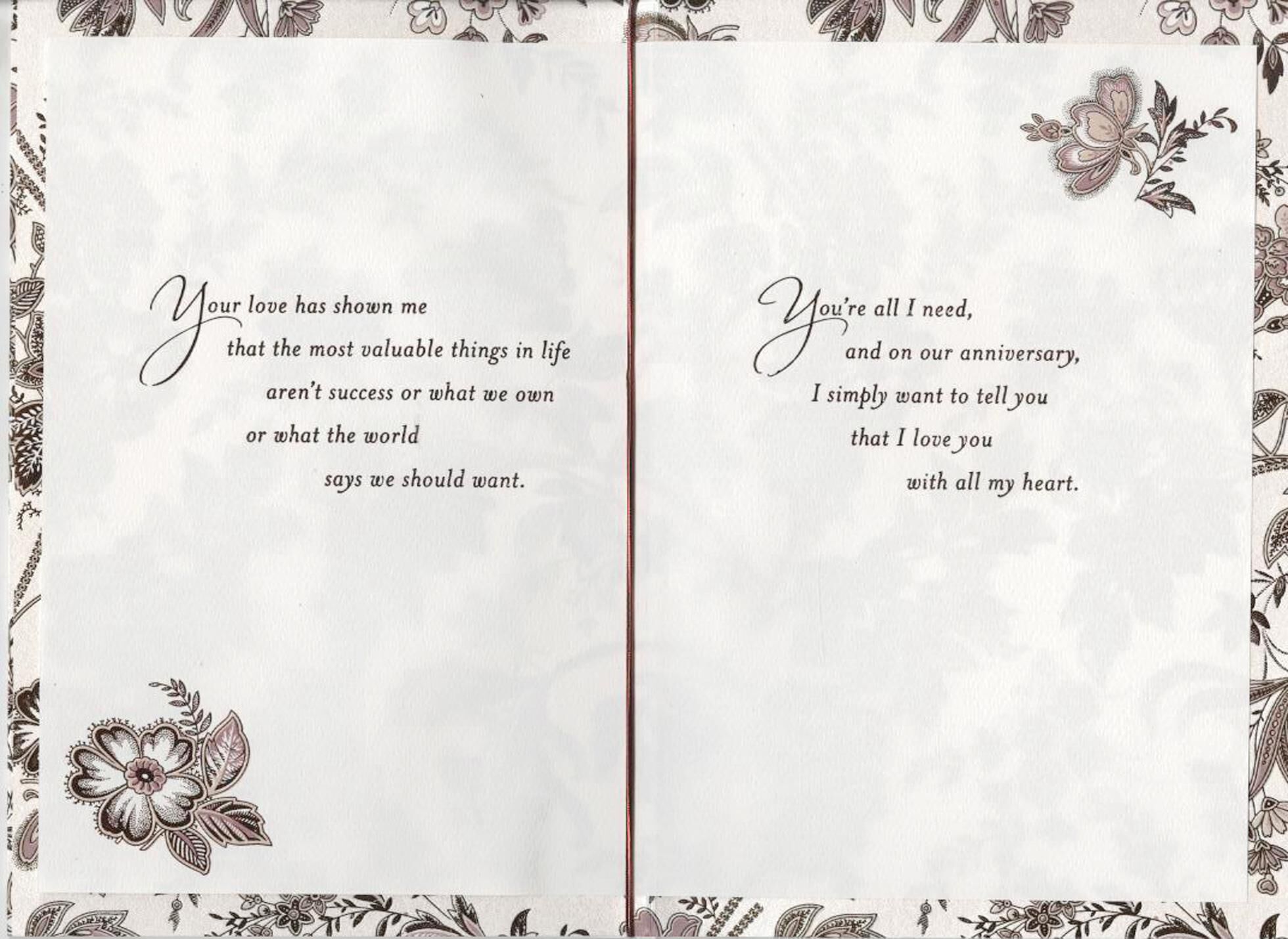 My Love, My Partner, My Friend Anniversary Card