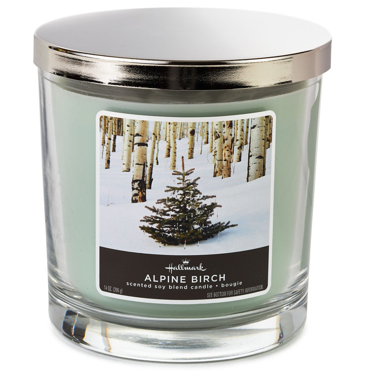 Alpine Birch 3Wick Jar Candle, 14 oz. Candles Hallmark