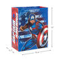 Captain America and American Flag Large Gift Bag measurement image number 3